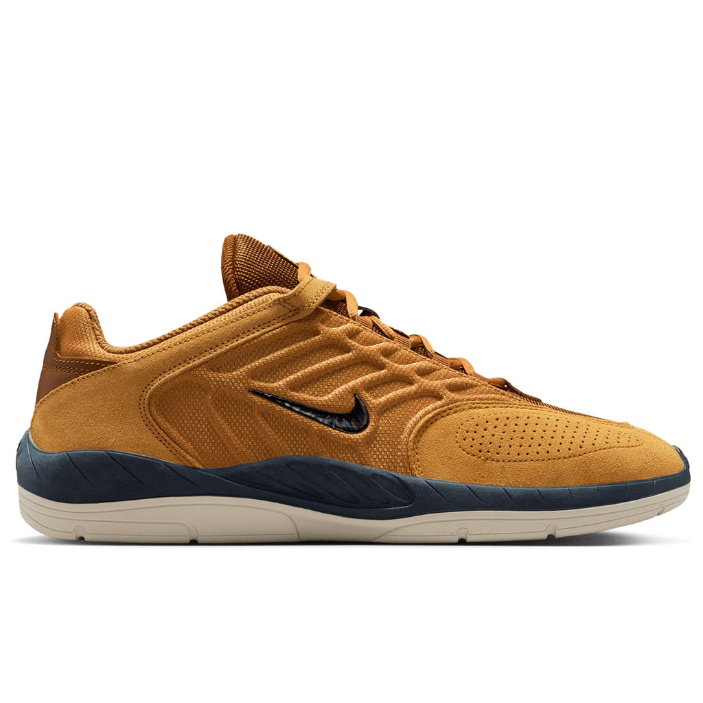 Nike SB Vertebrae Shoes - Wheat / Black - Lt British Tan - Obsidian - Side