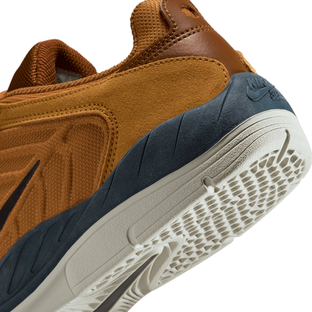 Nike SB Vertebrae Shoes - Wheat / Black - Lt British Tan - Obsidian - Heel detail