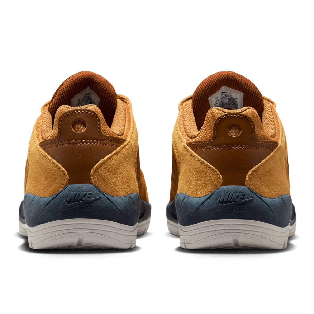 Nike SB Vertebrae Shoes - Wheat / Black - Lt British Tan - Obsidian - Paired heels 