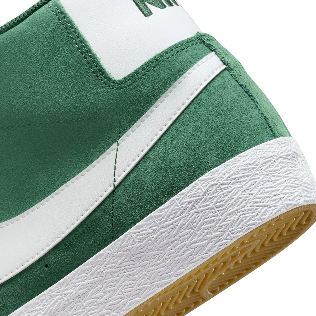 Nike SB Zoom Blazer Mid Shoe - Fir / White - Fir - White