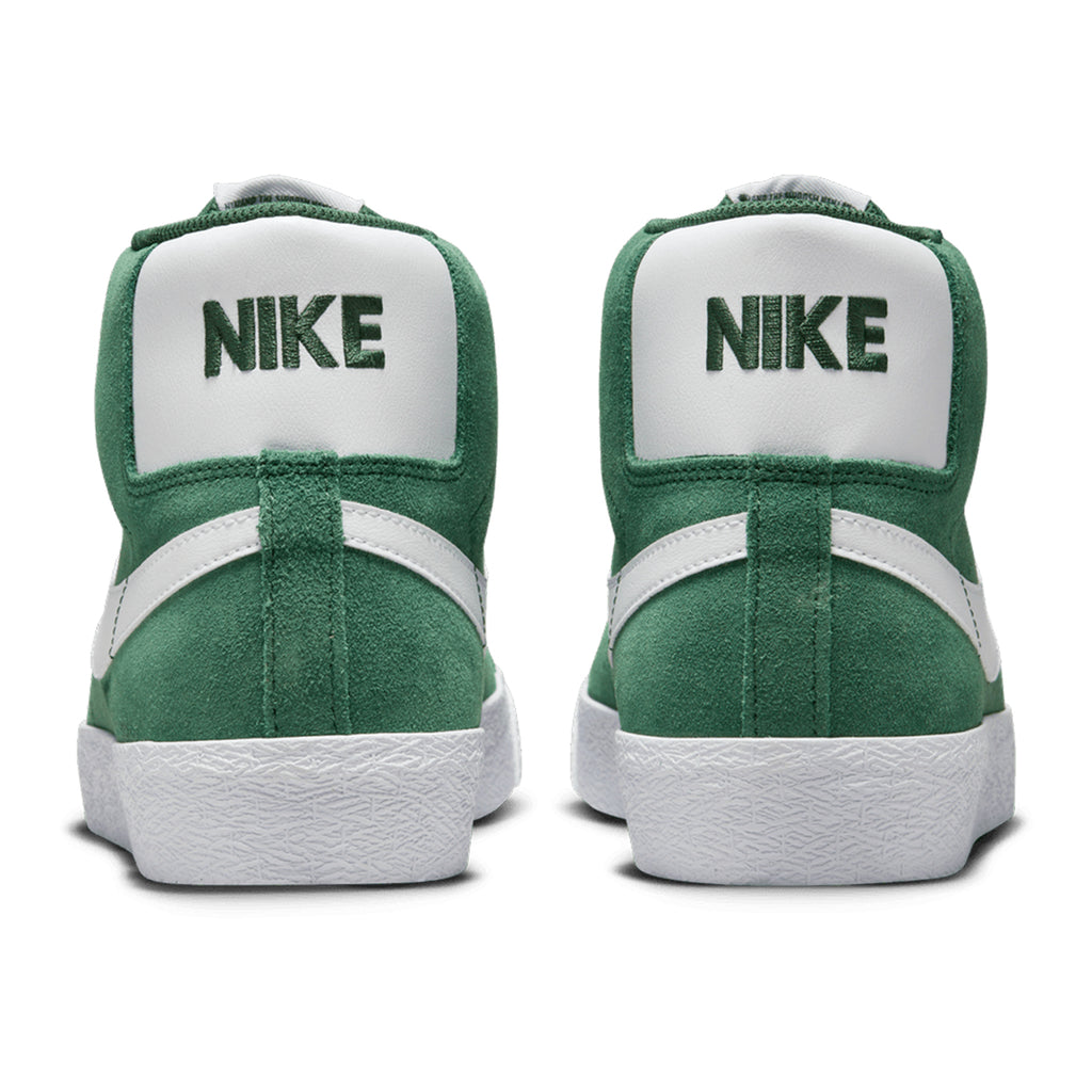 Nike SB Zoom Blazer Mid Shoe - Fir / White - Fir - White