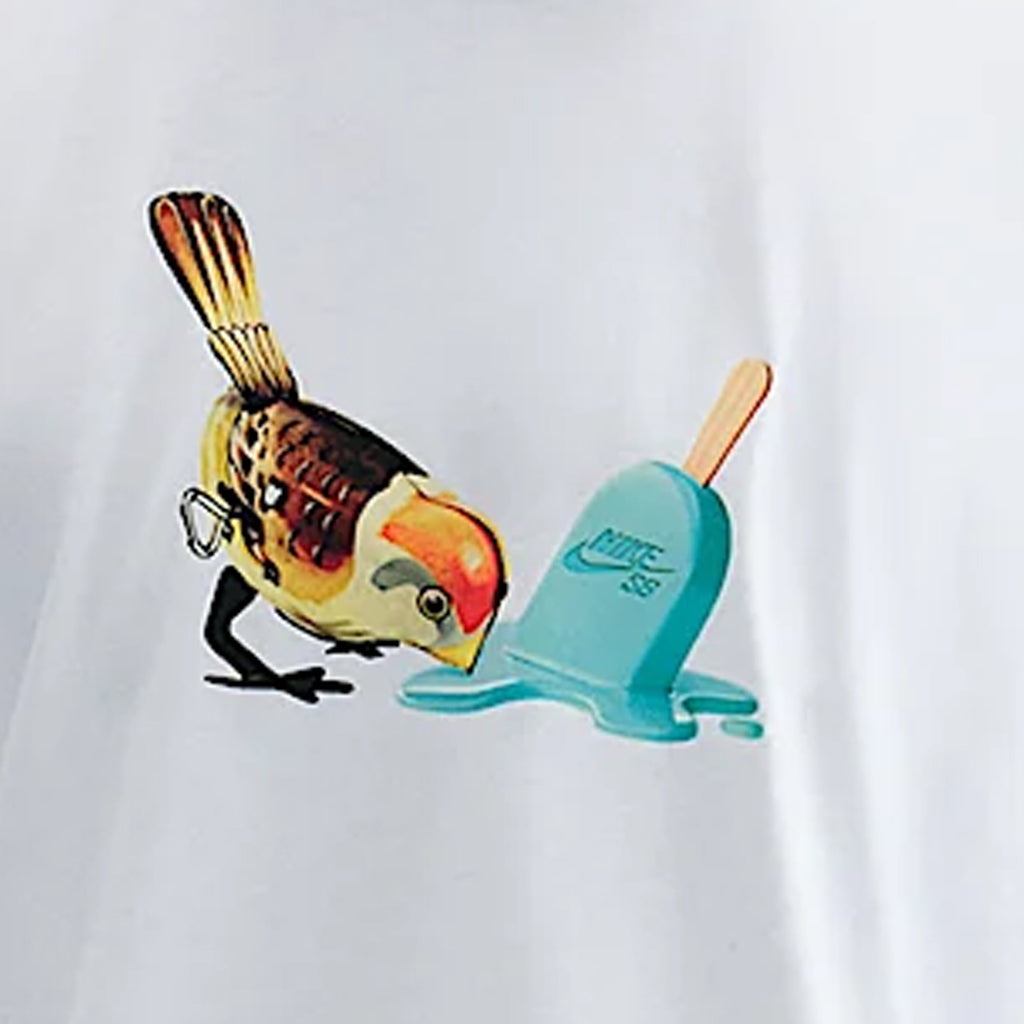 Nike SB Ice Cream T Shirt - White - closeup