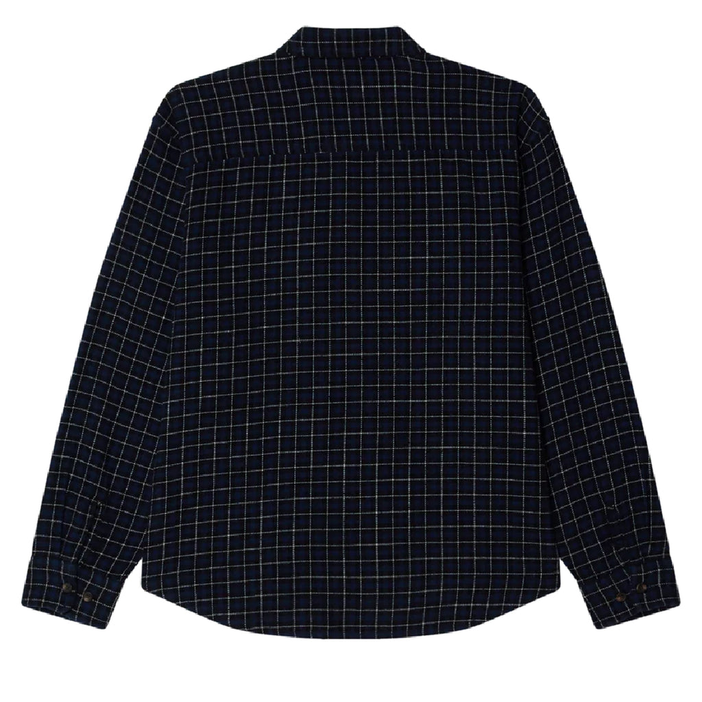 Obey Adams Woven Shirt - Academy Navy Multi - back