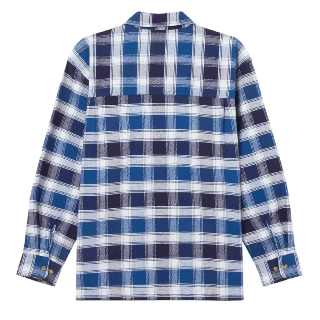 Obey Bigwig Hugo Woven Shirt - Academy Navy - back
