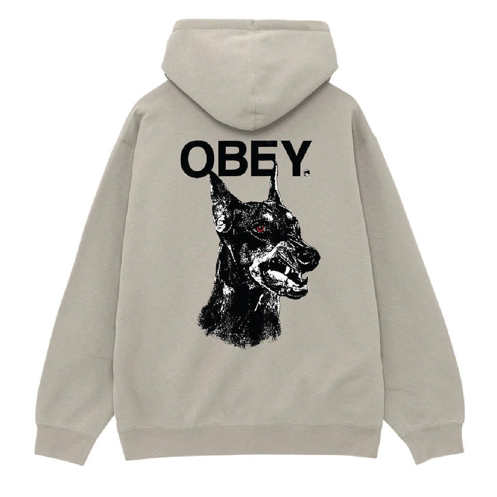 Obey Doberman Hoodie - Moonstruck - back