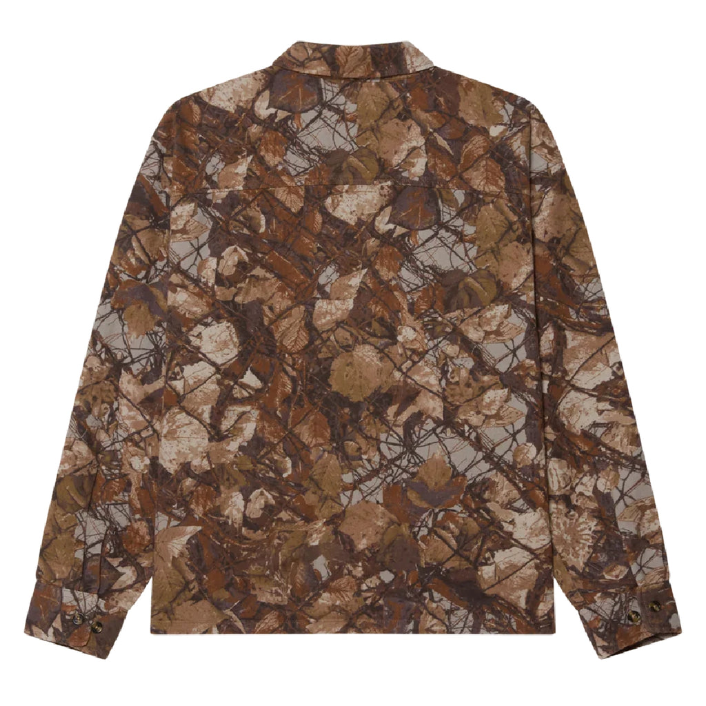 Obey Fence Camo Woven Shirt - Fence Camo Multi - back