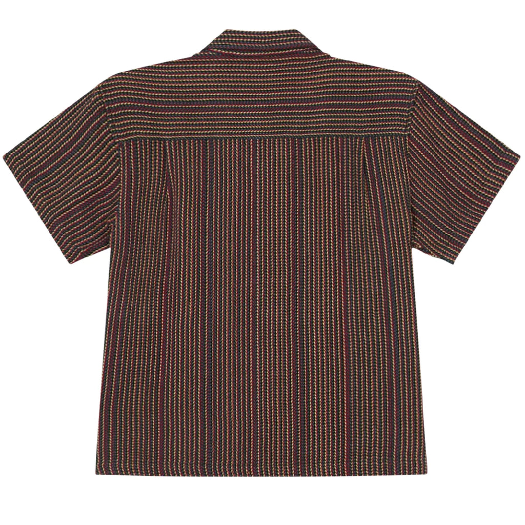 Obey Horace Woven S/S Shirt - Black Multi - back