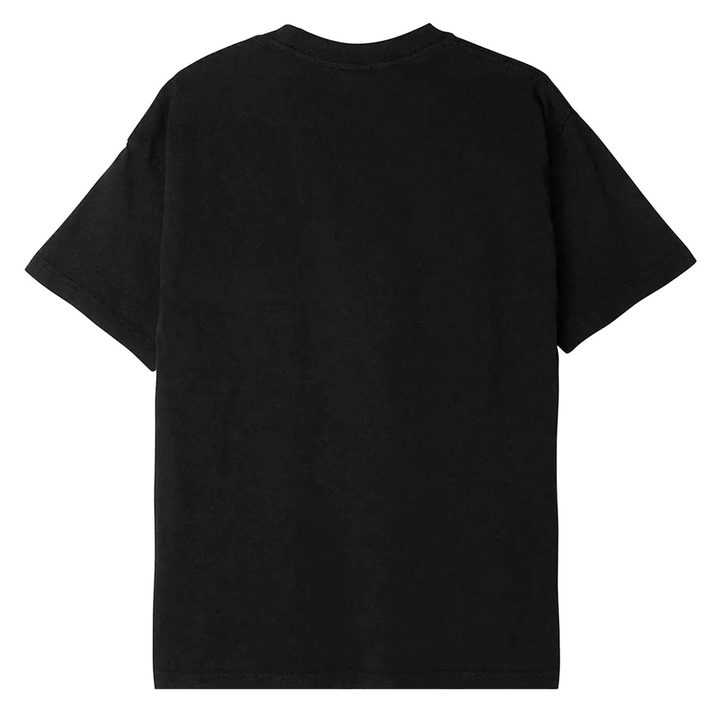 Obey Clothing Icon Heavyweight T Shirt - Off Black - back