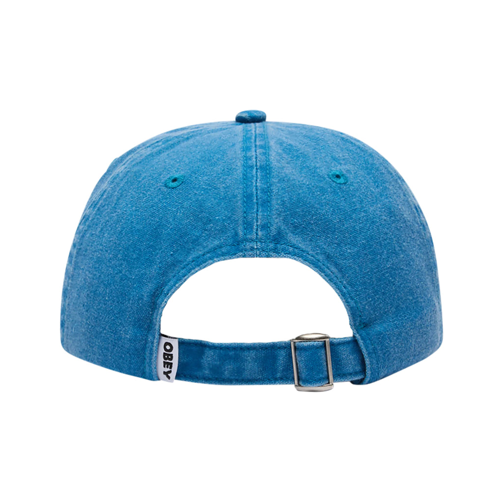 Things Happen 6 Panel Cap Pigment Blue - Back