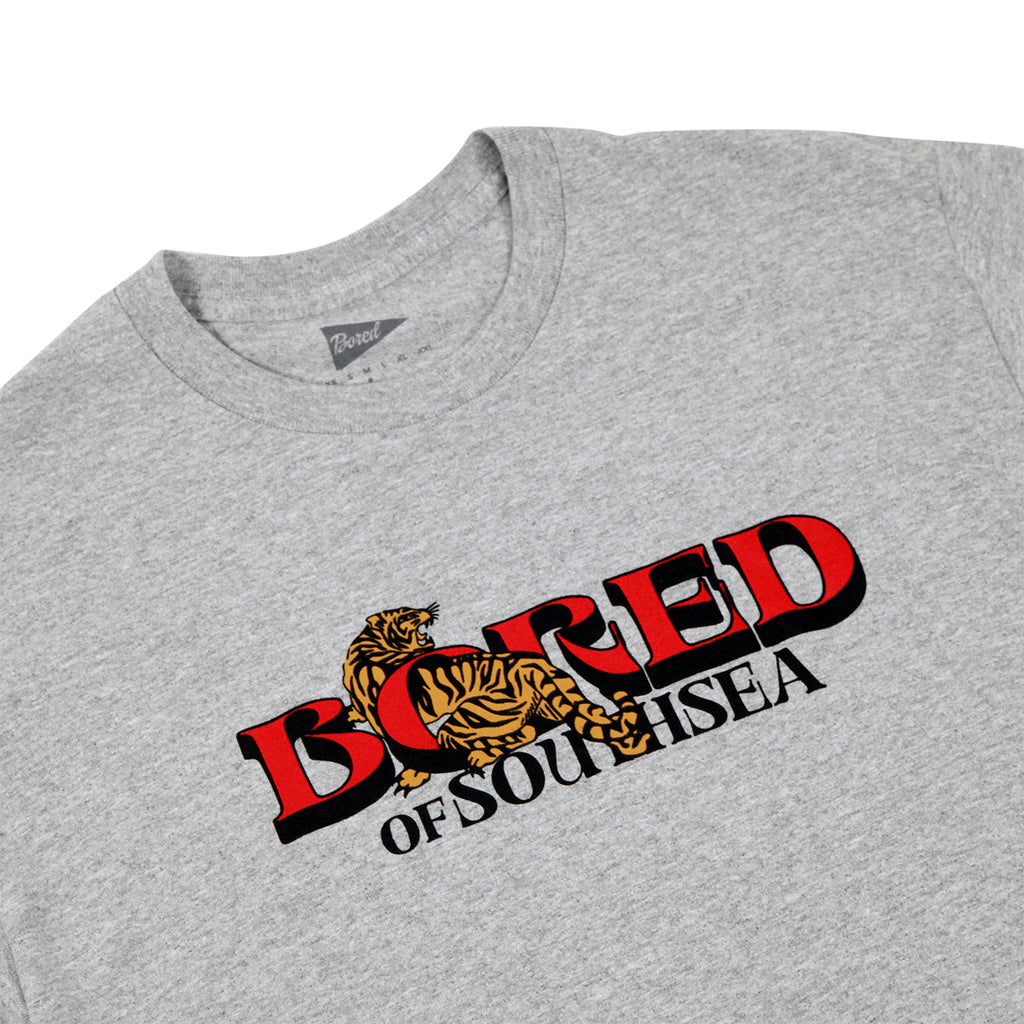 Onamura Tiger  T Shirt - Heather Grey