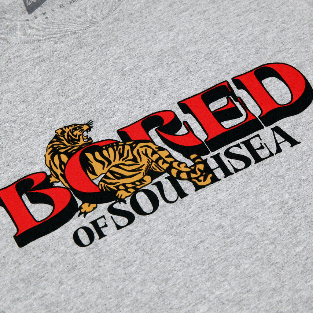 Onamura Tiger  T Shirt - Heather Grey