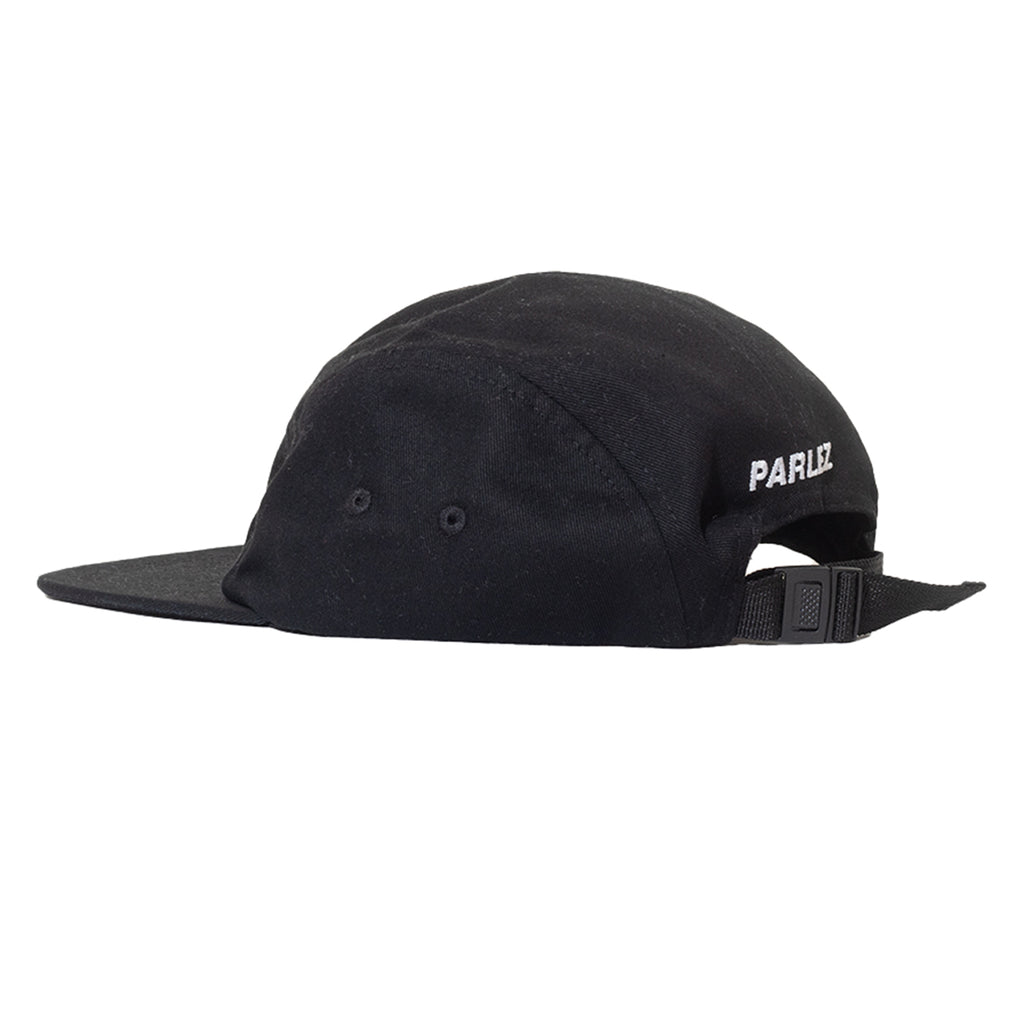 Parlez Roseau 5 Panel Hat - Black