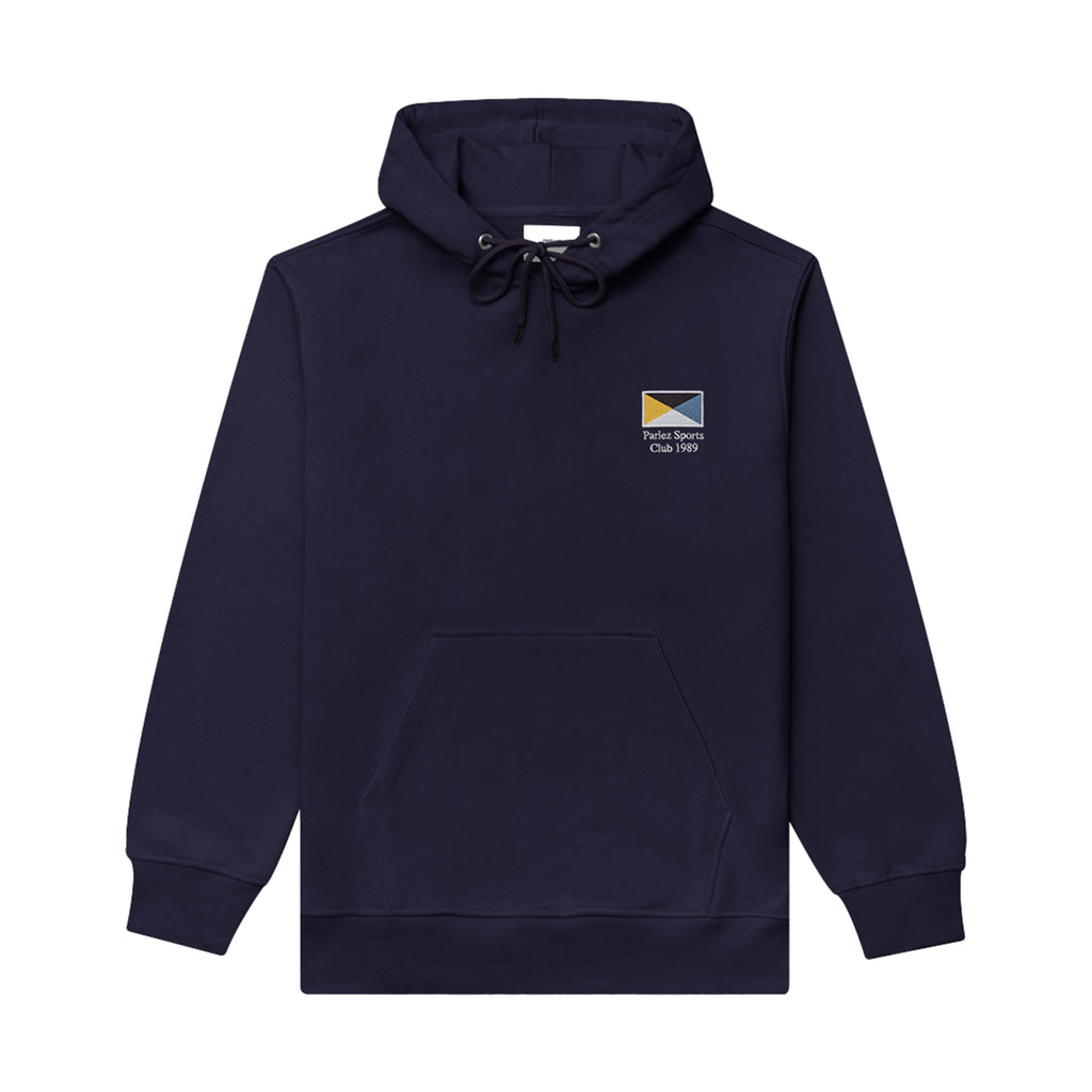 Parlez Brandons Hoodie - Navy - front