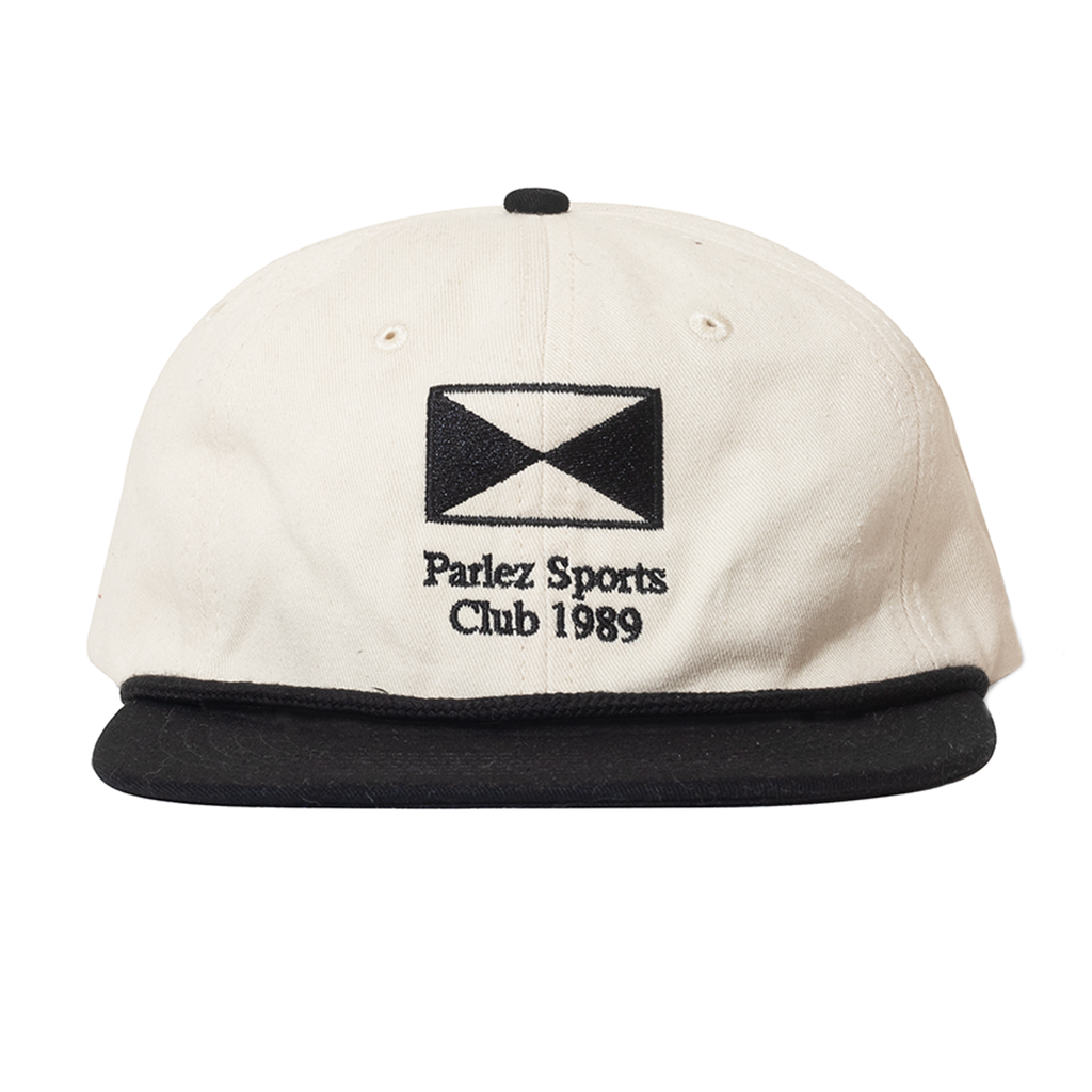 Parlez Layou Snapback 6 Panel Hat - Ecru