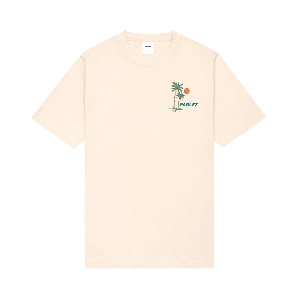Parlez Away T Shirt - Ecru - front