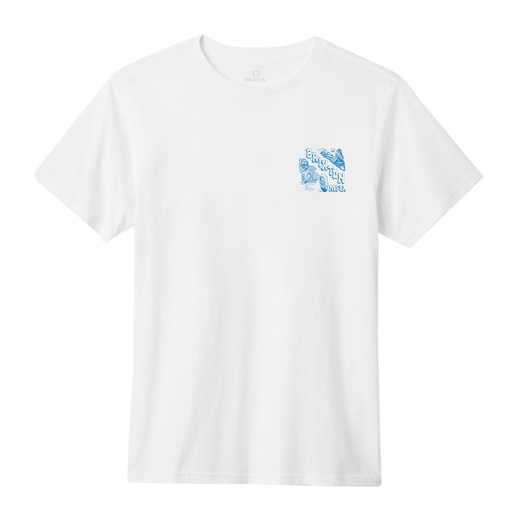 Brixton Pasco T Shirt - White - front