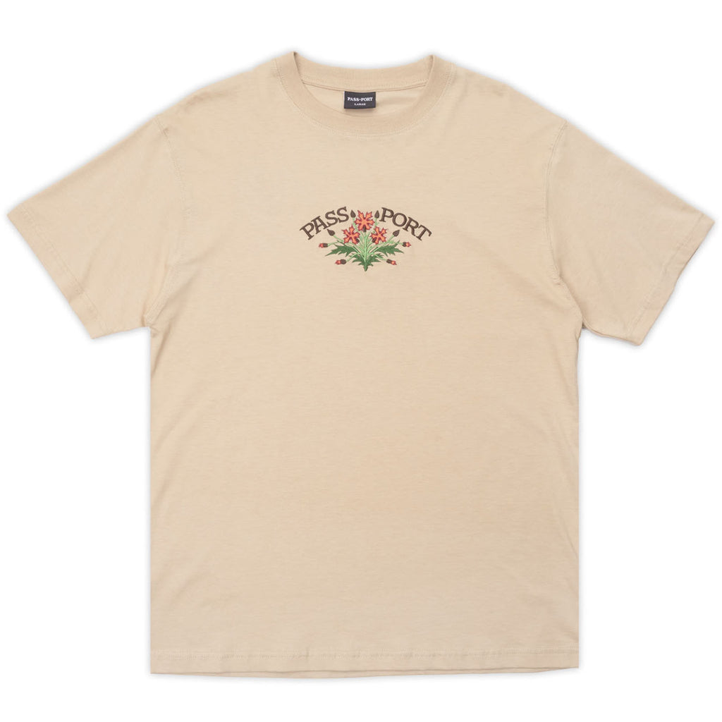 PASS~PORT Bloom Organic T Shirt - Sand - main