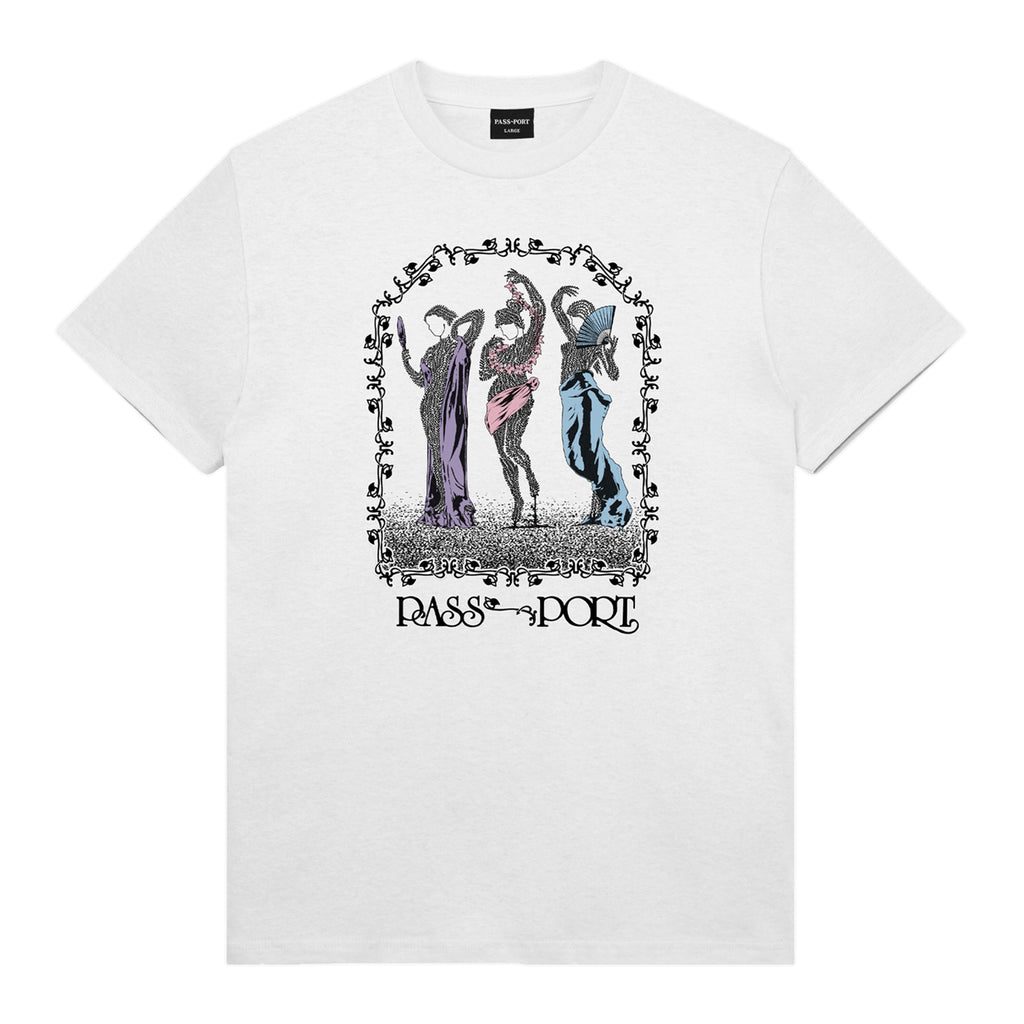 PASS~PORT Stem Sirens T Shirt - White - main