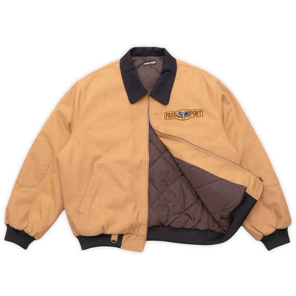 PASS~PORT Ram Freight Jacket - Camel - open