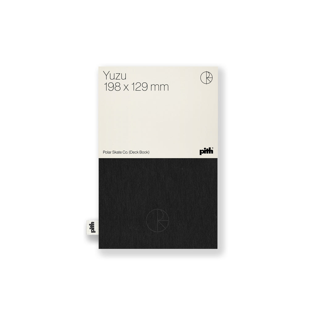Pith x Polar Deck Book by Polar Skate Co - Black