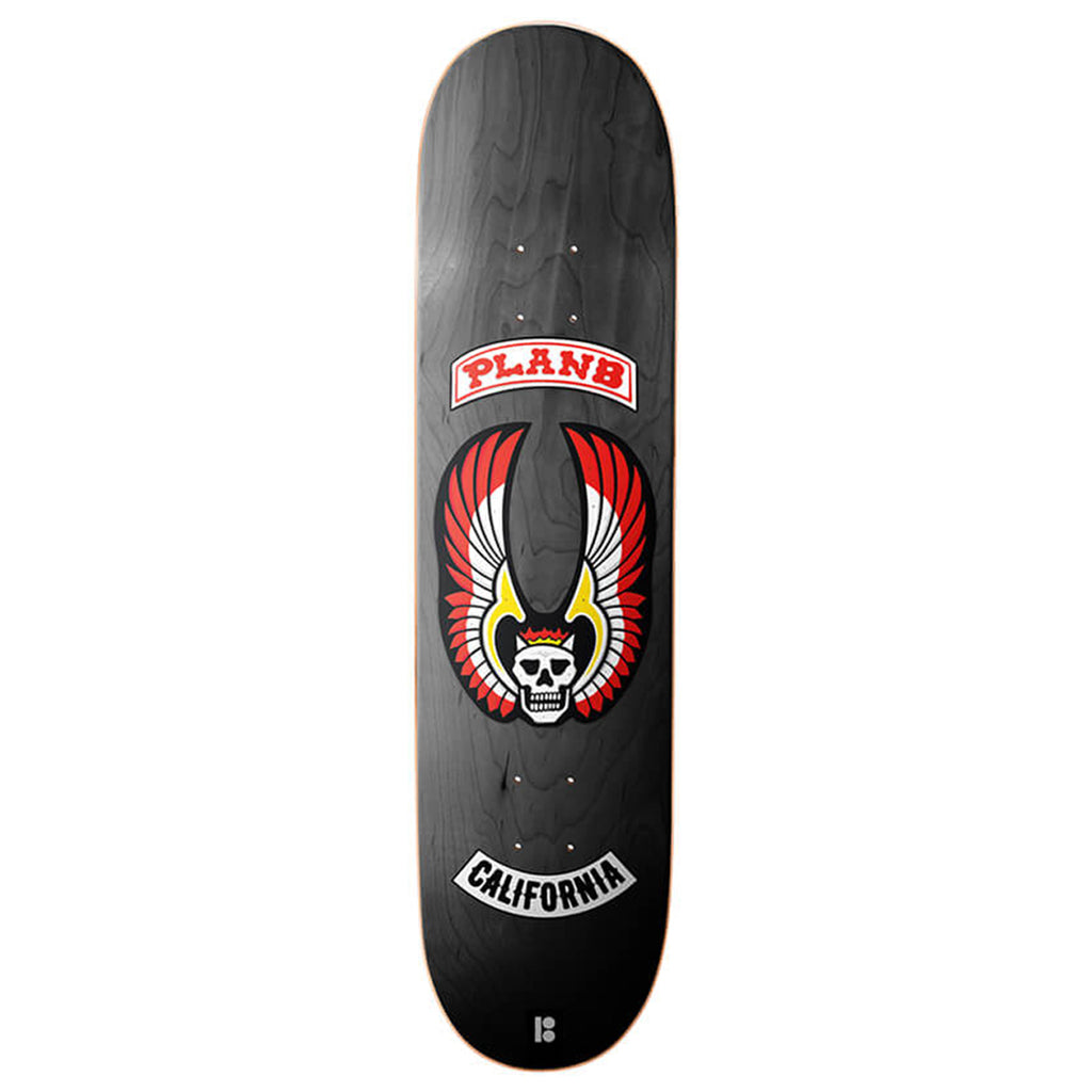 Plan B Warriors Leather Jacket Skateboard Deck - 8.25"