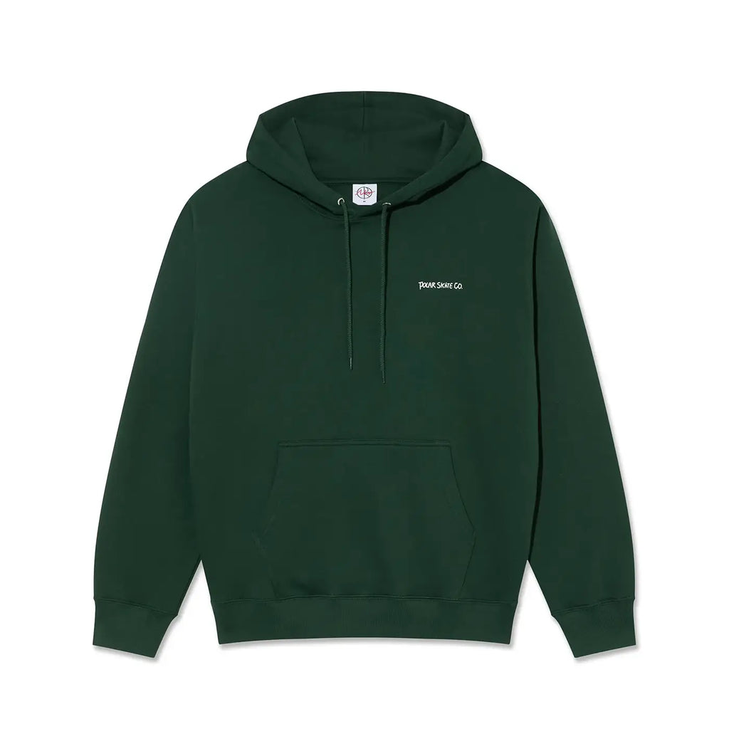 Polar Dave Dual Living Hoodie - Dark Green - front