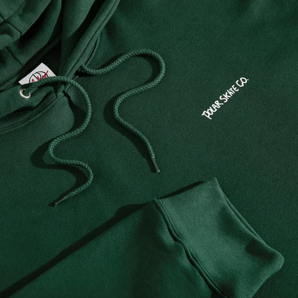 Polar Dave Dual Living Hoodie - Dark Green - closeup2