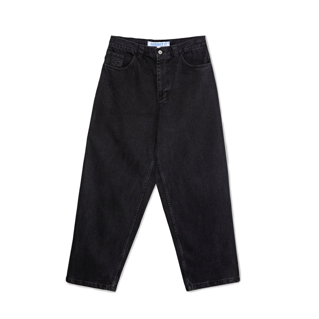 Polar Skate Co Big Boy Jeans Pitch Black - Front