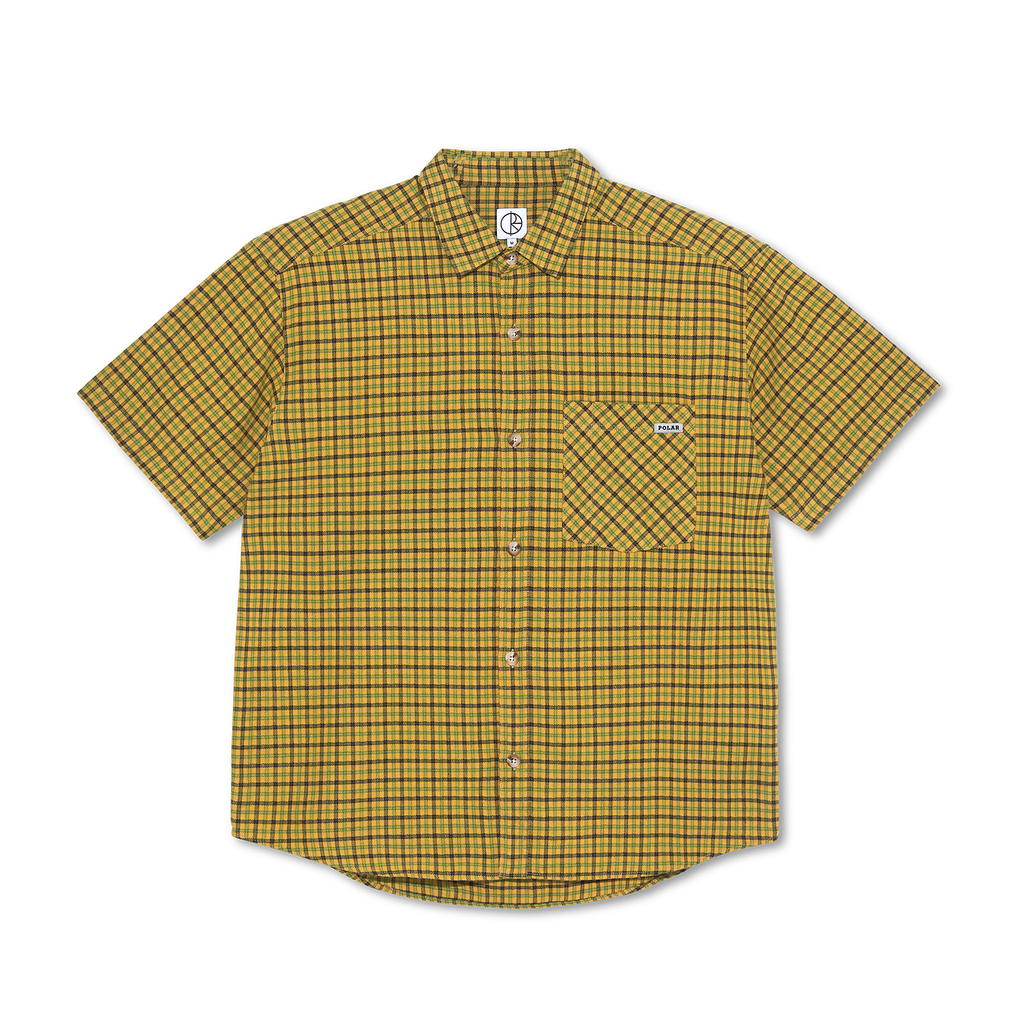 Polar Skate Co Mitchell Twill Shirt - Yellow - main