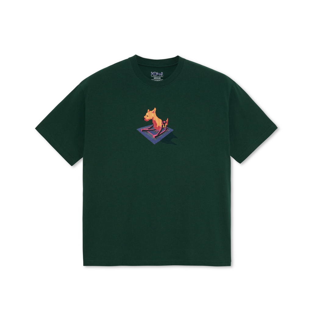 Polar Skate Co Dog T Shirt - Dark Green - main