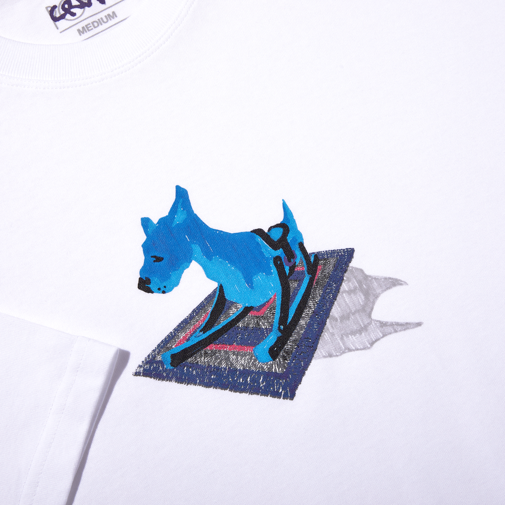 Polar Skate Co Dog T Shirt - White