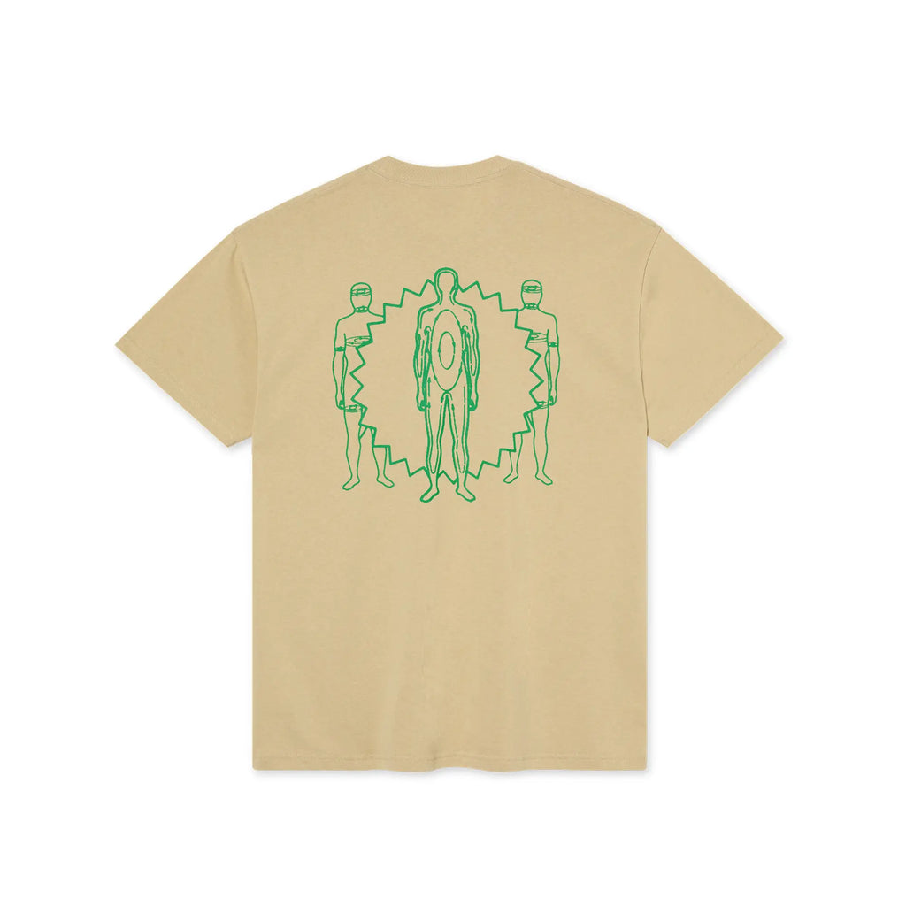 Polar Skate Co Anyone Out There T Shirt - Sand