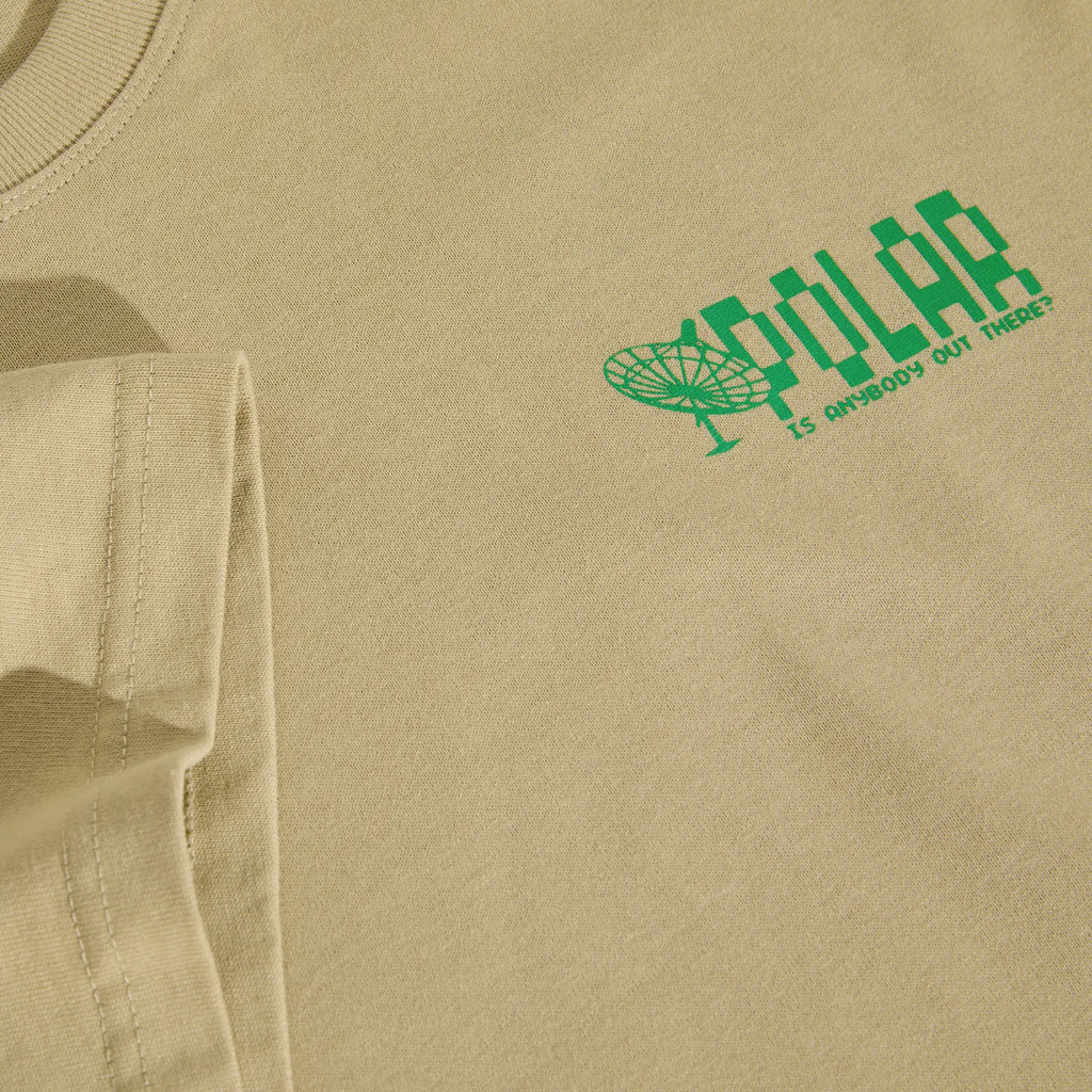 Polar Skate Co Anyone Out There T Shirt - Sand
