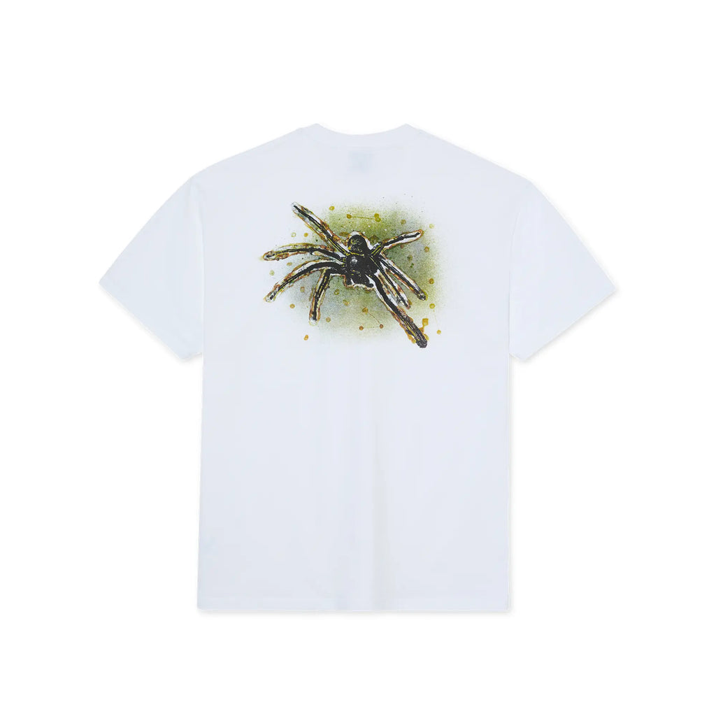 Polar Skate Co Green Spider T Shirt - White