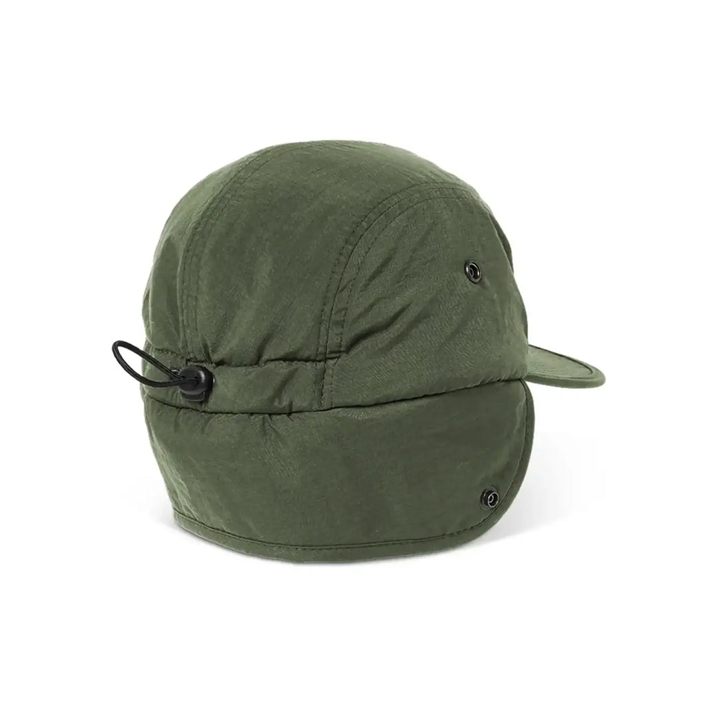 Polar Skate Co Vilde Sherpa Flap Cap - Army Green - back