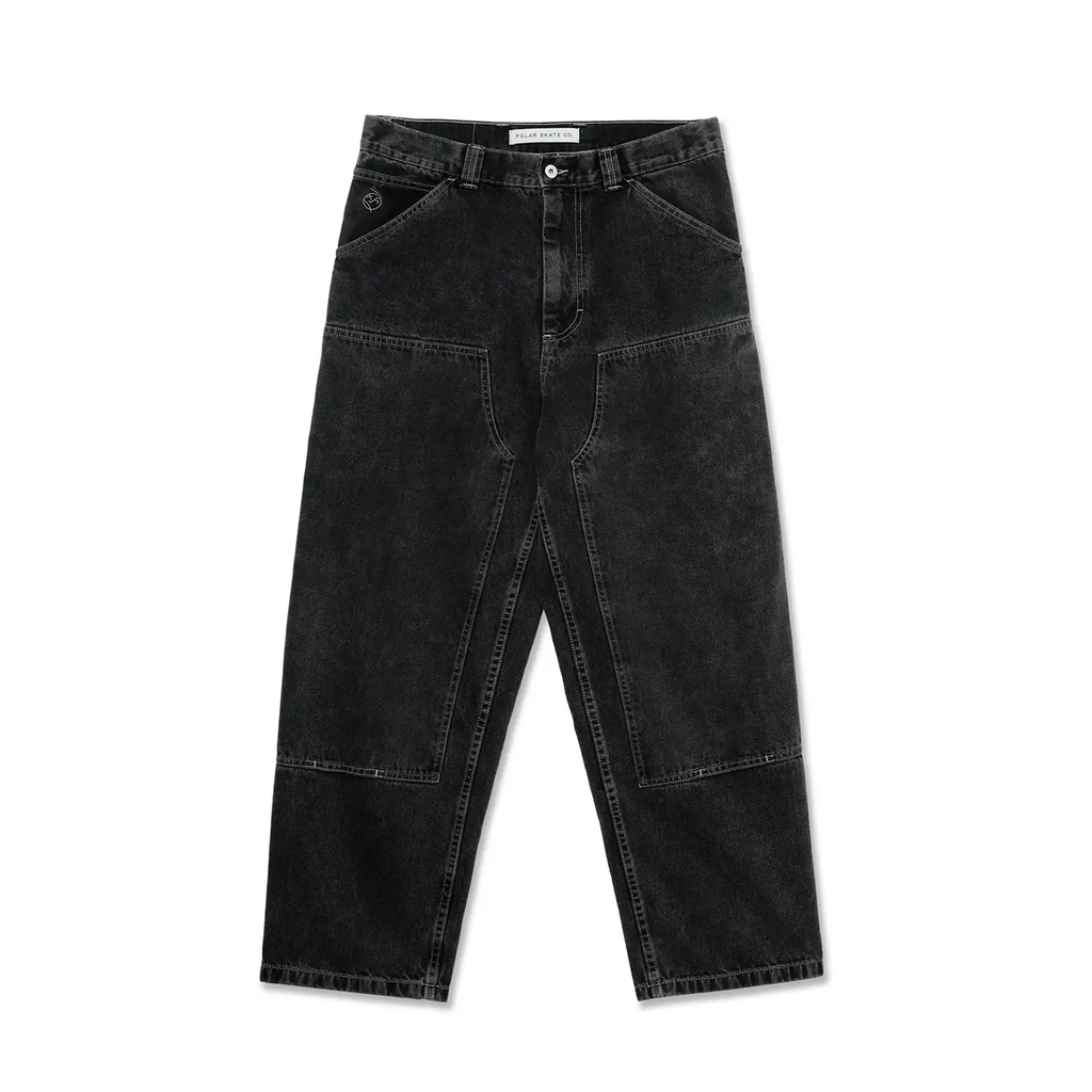 Polar Skate Co Big Boy Work Pants - Silver Black