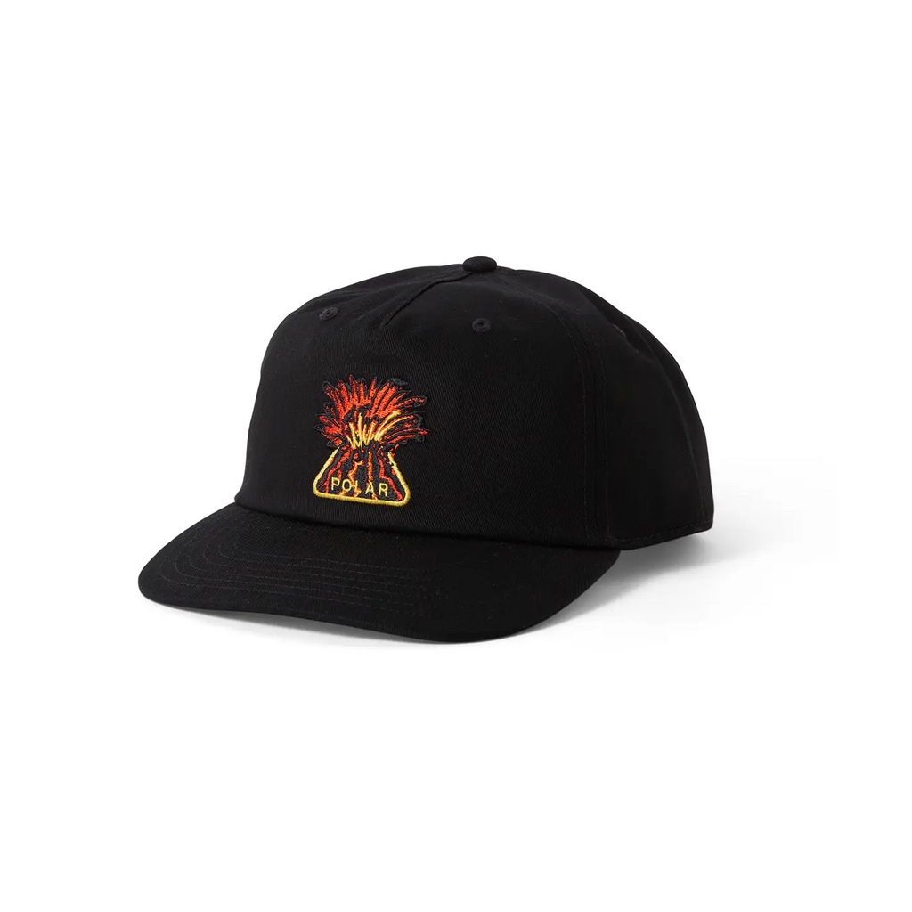 Polar Skate Co Jake Volcano Cap - Black