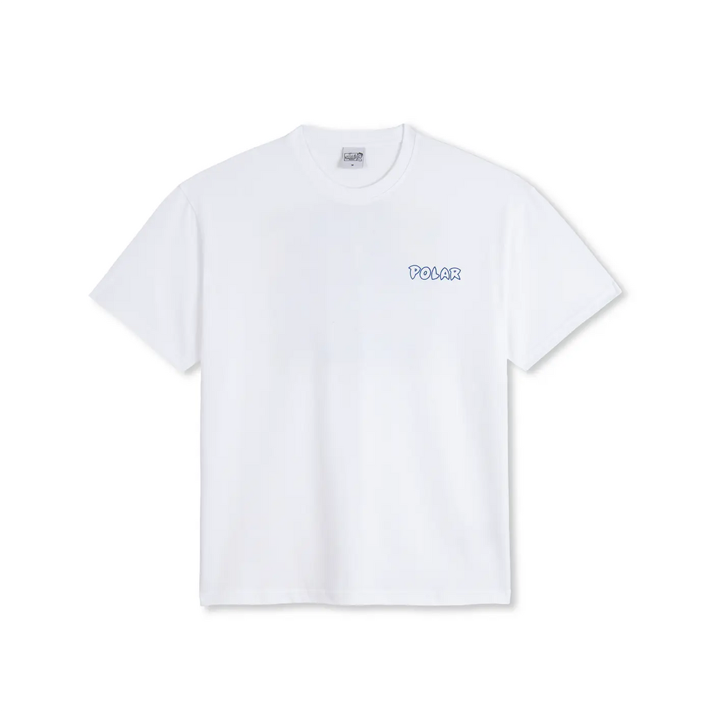 Polar Skate Co Crash T Shirt - White