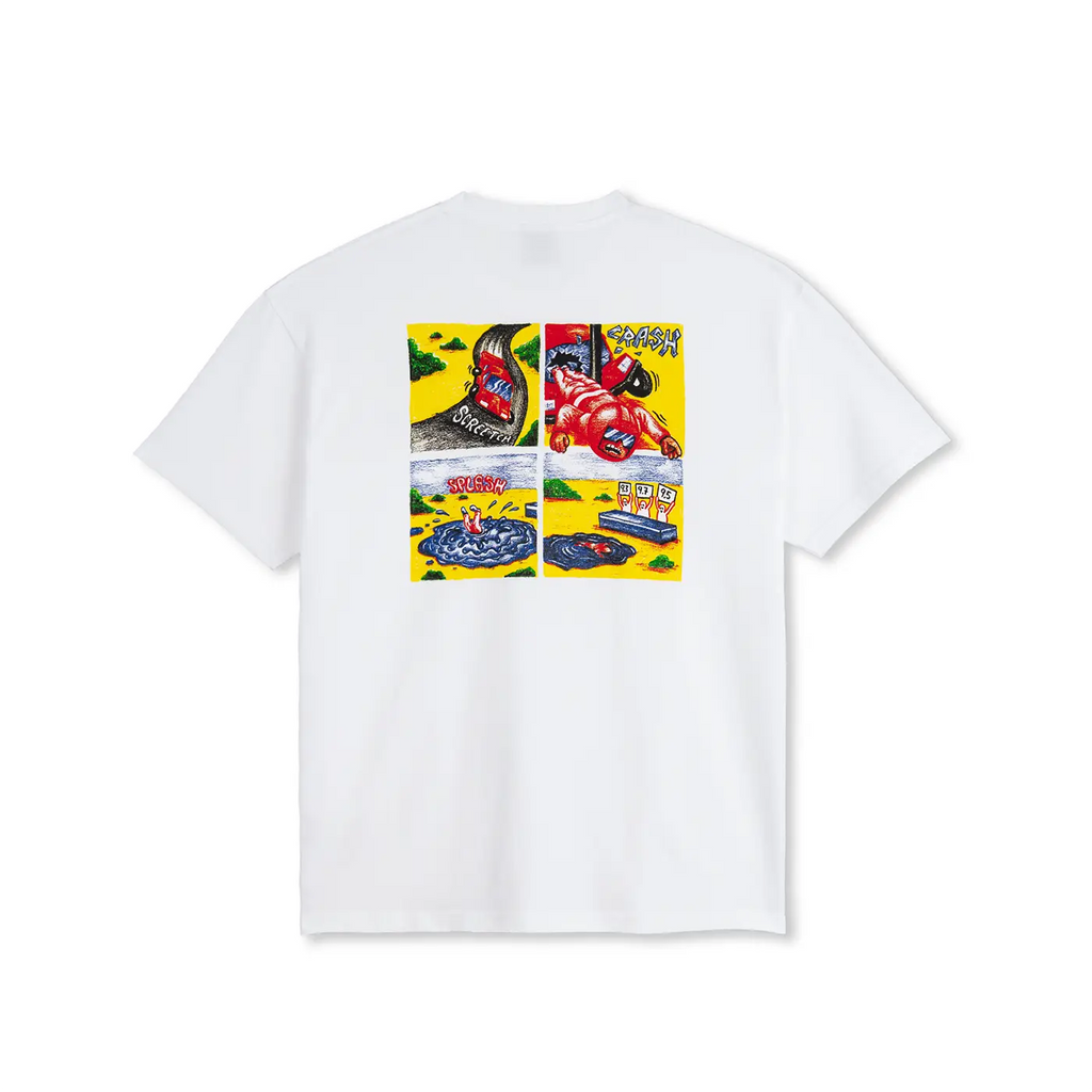 Polar Skate Co Crash T Shirt - White