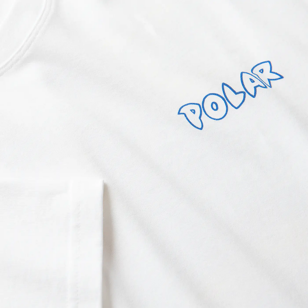 Polar Skate Co Crash T Shirt - White