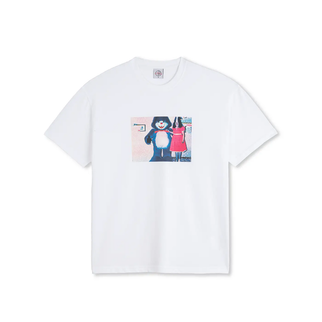 Polar Skate Co Pink Dress T Shirt - White