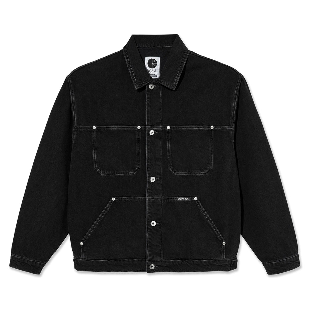 Polar Skate Co Patrik Denim Jacket - Silver Black