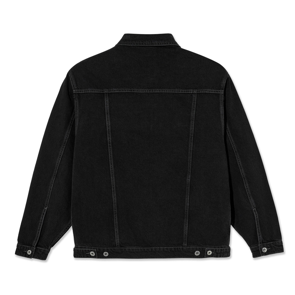 Polar Skate Co Patrik Denim Jacket - Silver Black