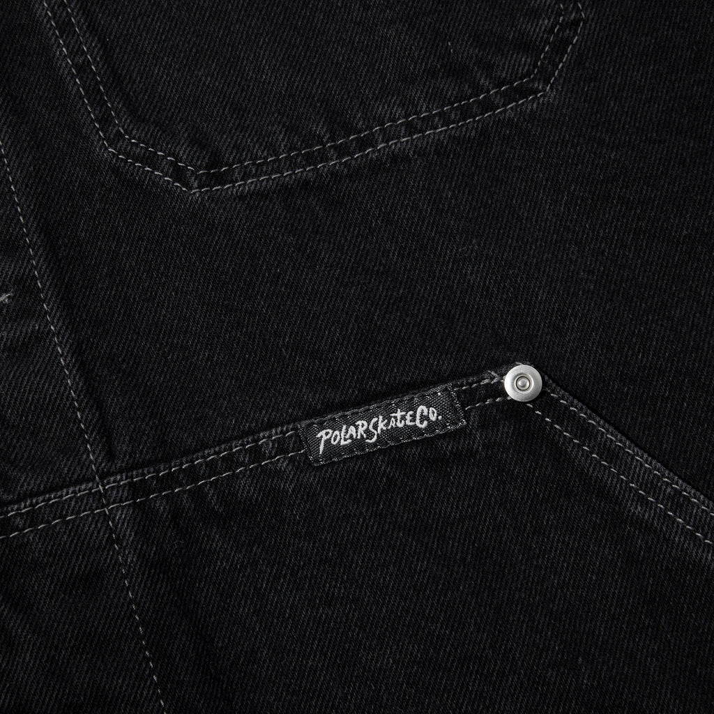 Polar Skate Co Patrik Denim Jacket - Silver Black