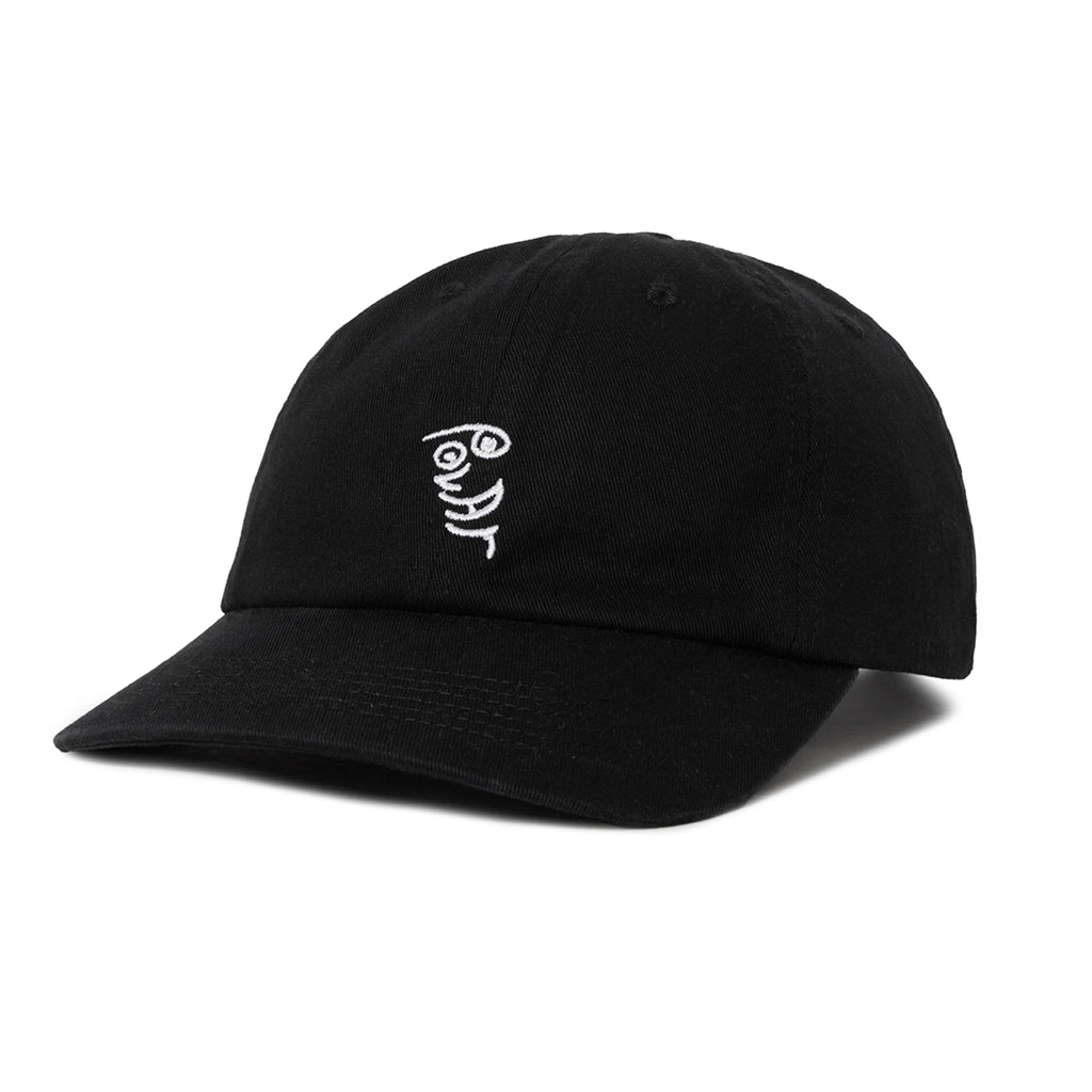 Polar Skate Co Faces Logo Cap - Black
