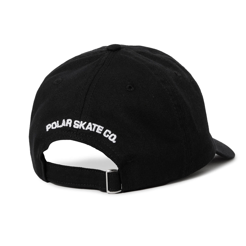 Polar Skate Co Faces Logo Cap - Black