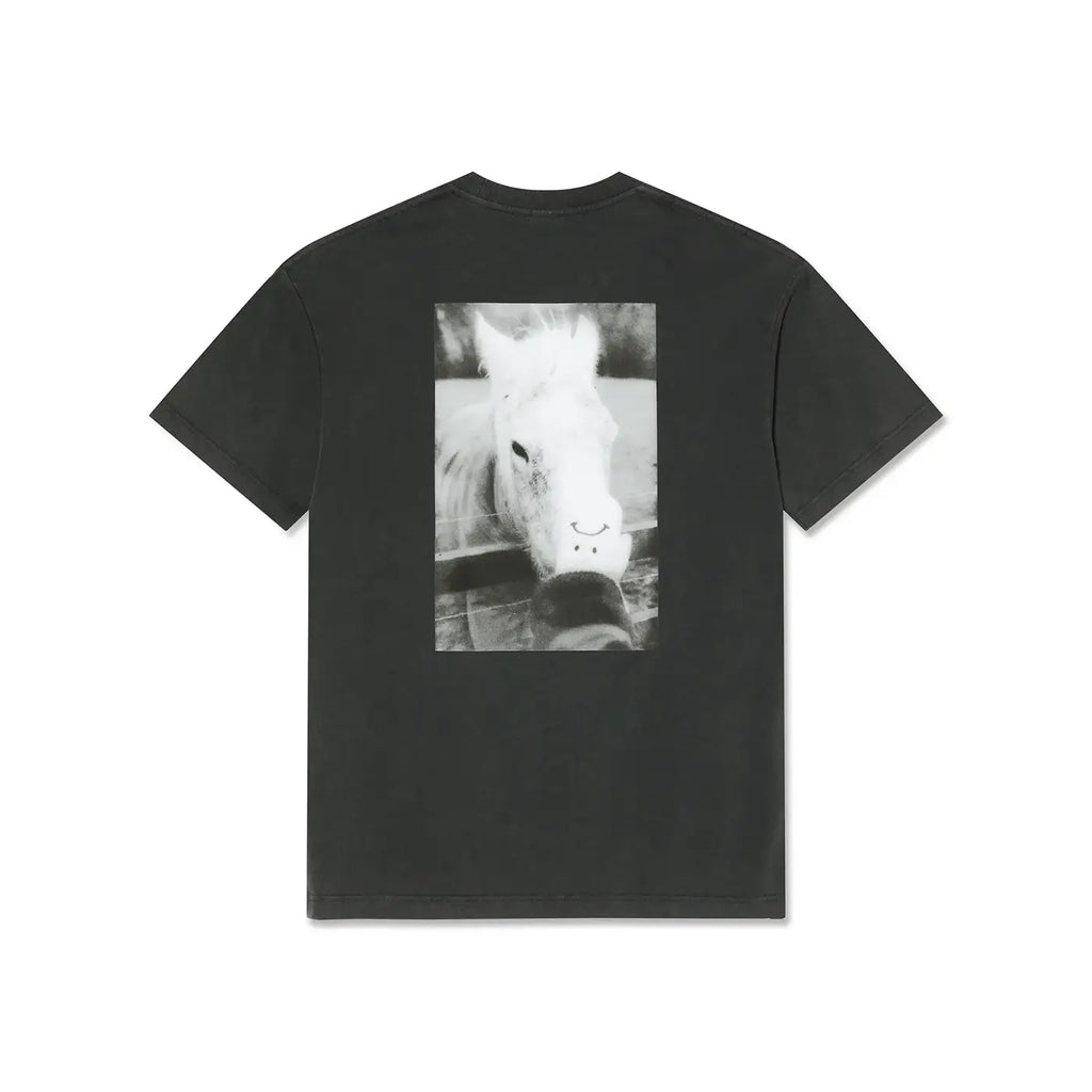 Polar Skate Co Horse Hand T Shirt - Silver Black - back