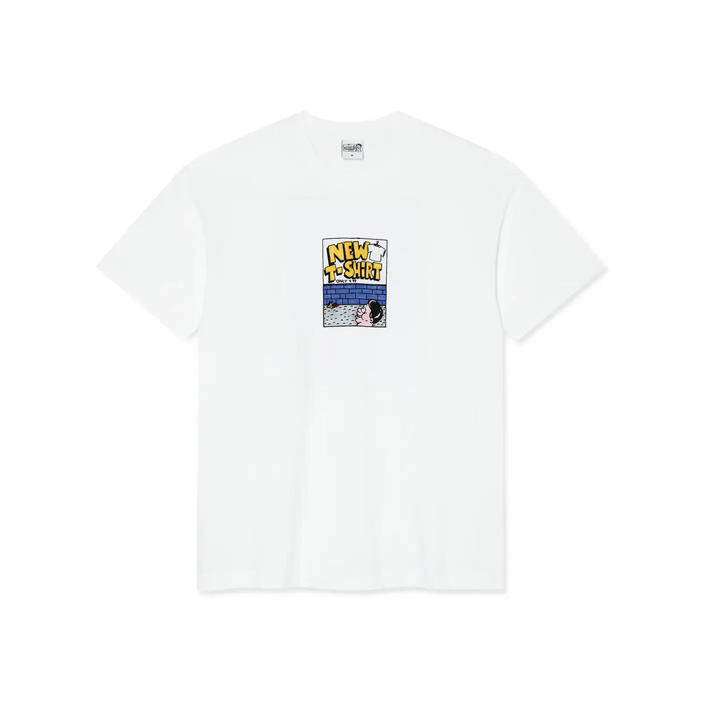 Polar Skate Co New T Shirt - White - front