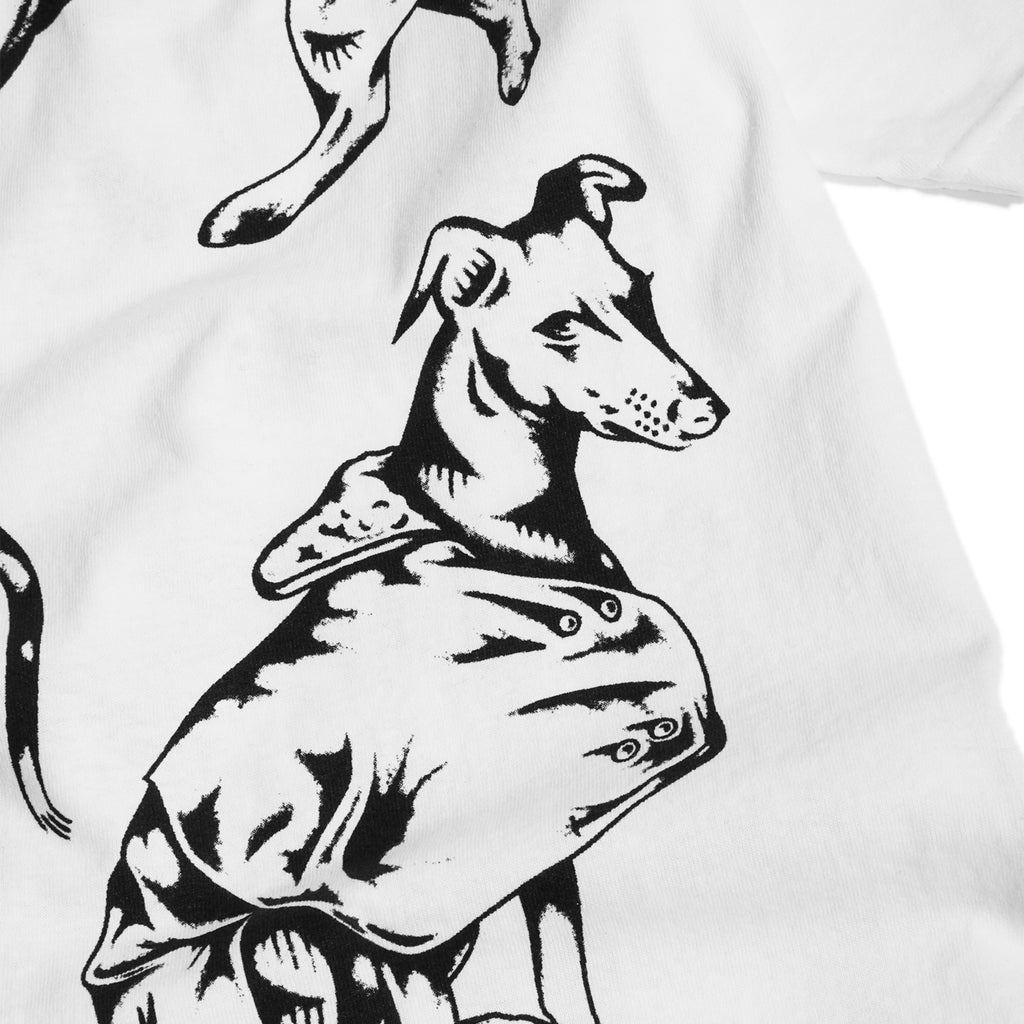 Skateboard Cafe Pooch T Shirt - White