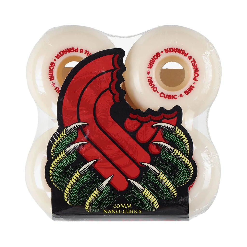 Powell Peralta Dragon Nano Cubic Wheels - 60MM - Off White